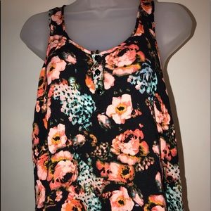 Floral tank top